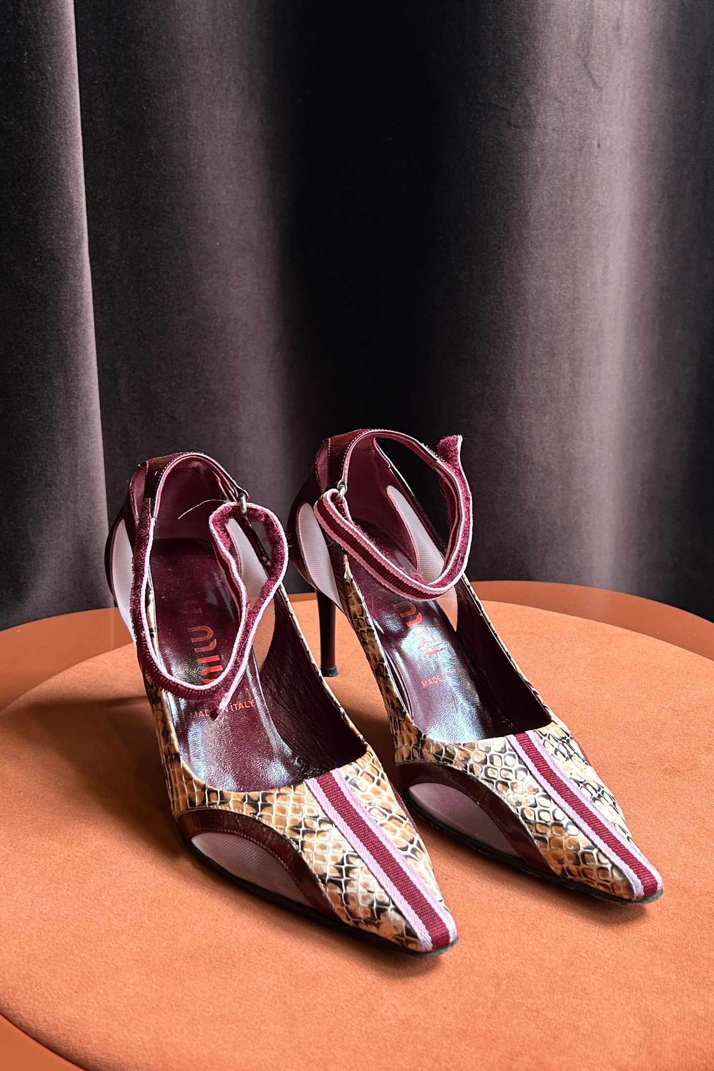 Vintage Python Miu Miu, 2000s