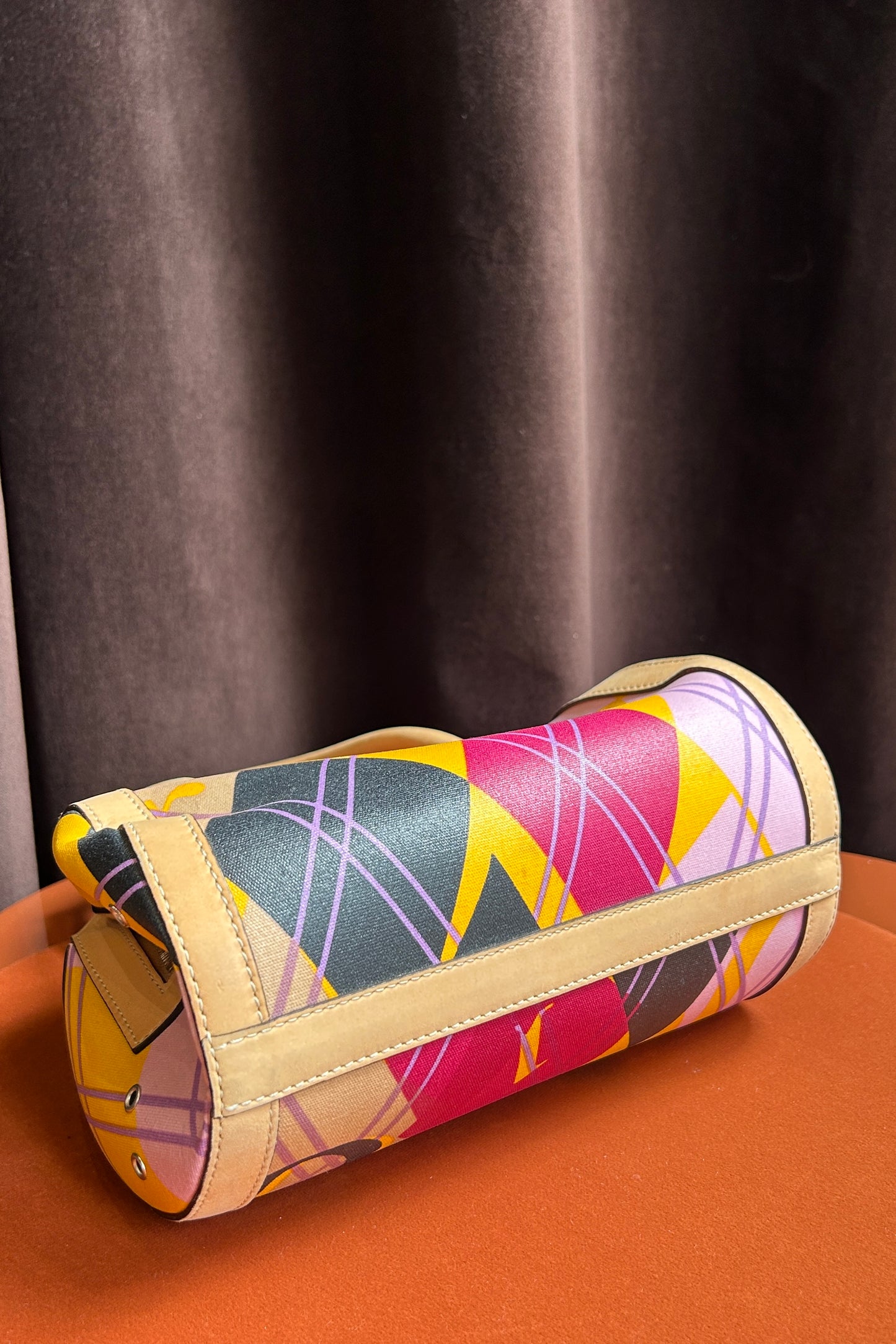 Christian Dior Bulling Arlequin Boston Bag by John Galliano