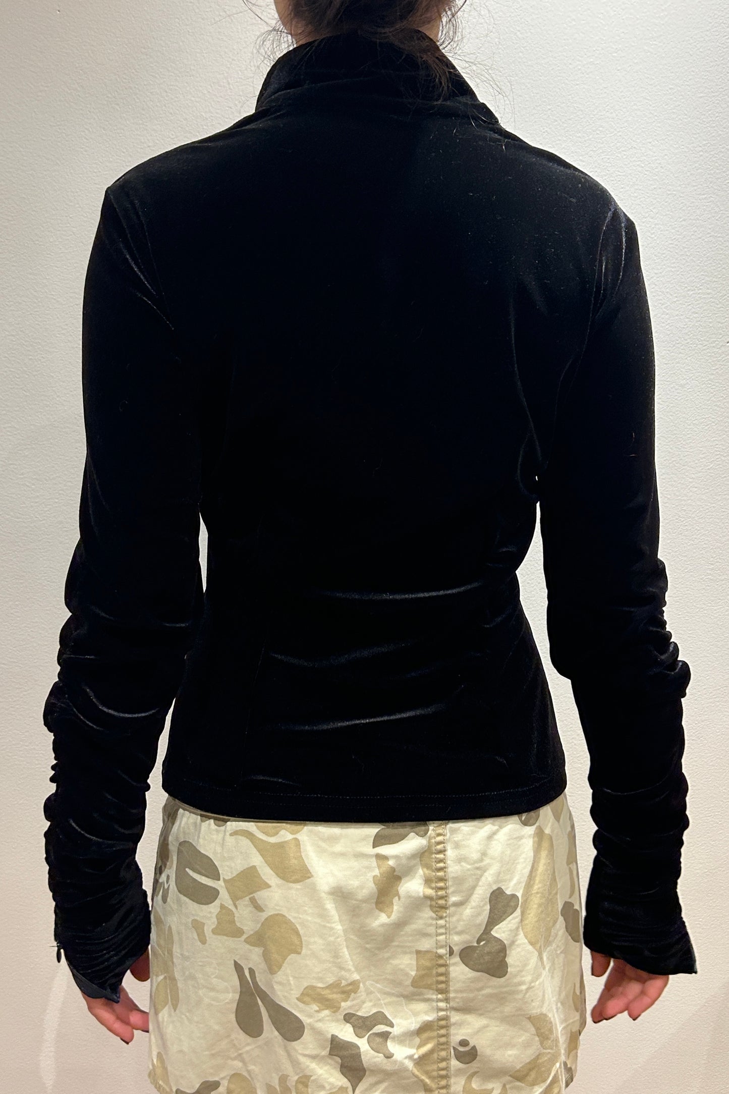 Anne Fontaine velvet top