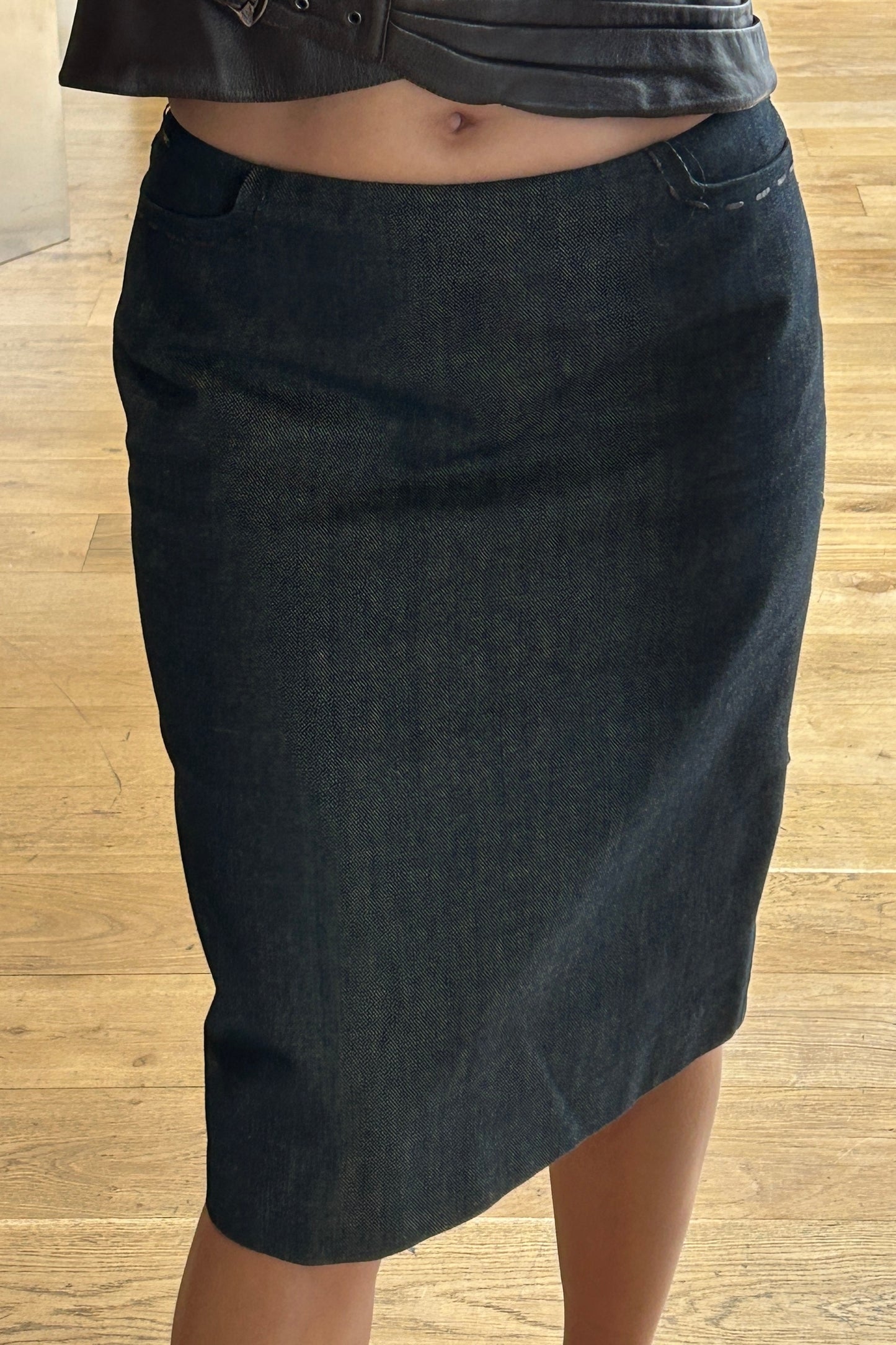 Kenzo denim skirt