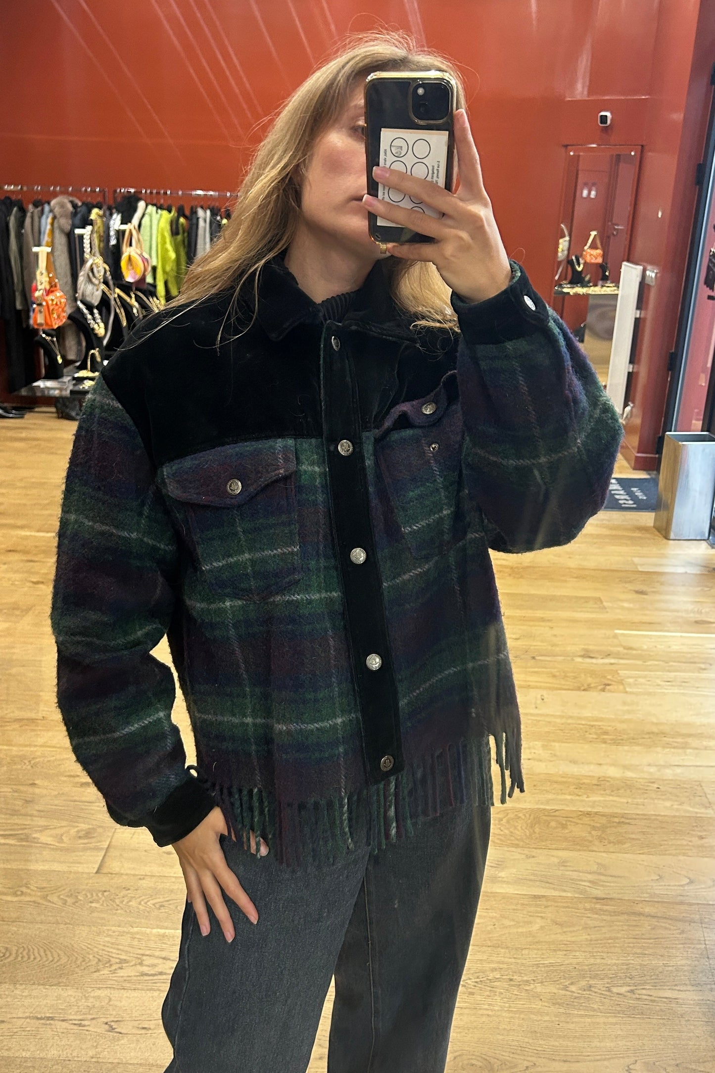 Moschino Jeans Wool Shirt Jacket