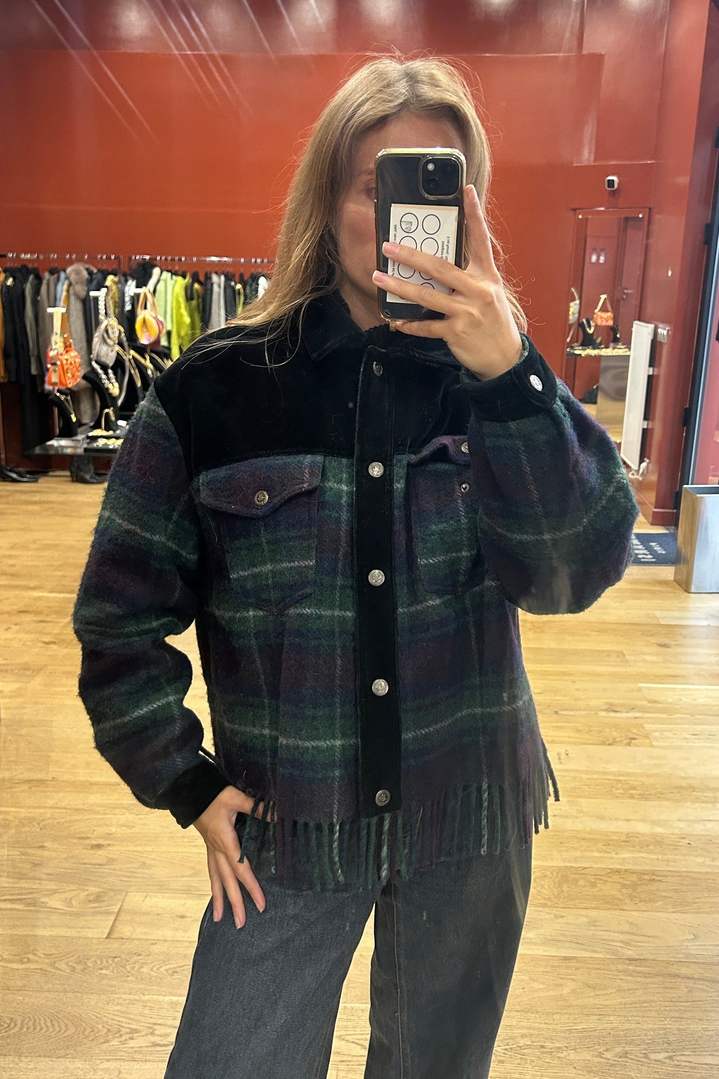 Moschino Jeans Wool Shirt Jacket
