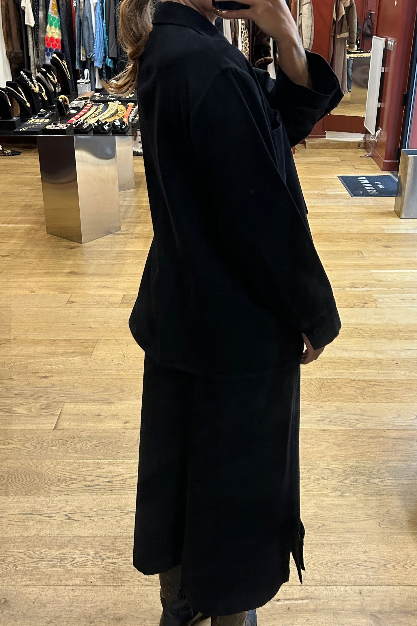 Yohji Yamamoto Jacket and Skirt Set