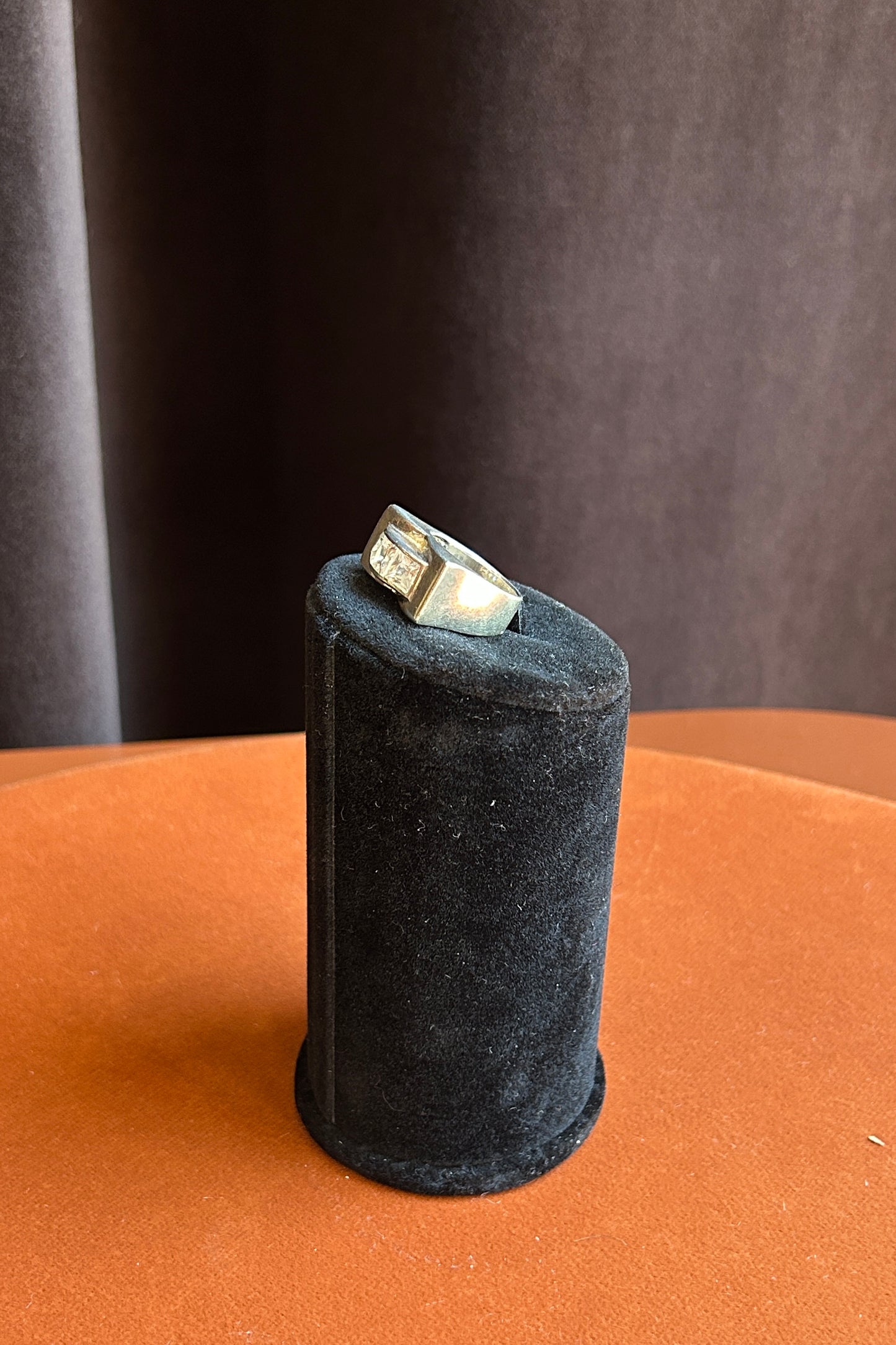 Art Deco Silver Ring – 1940s