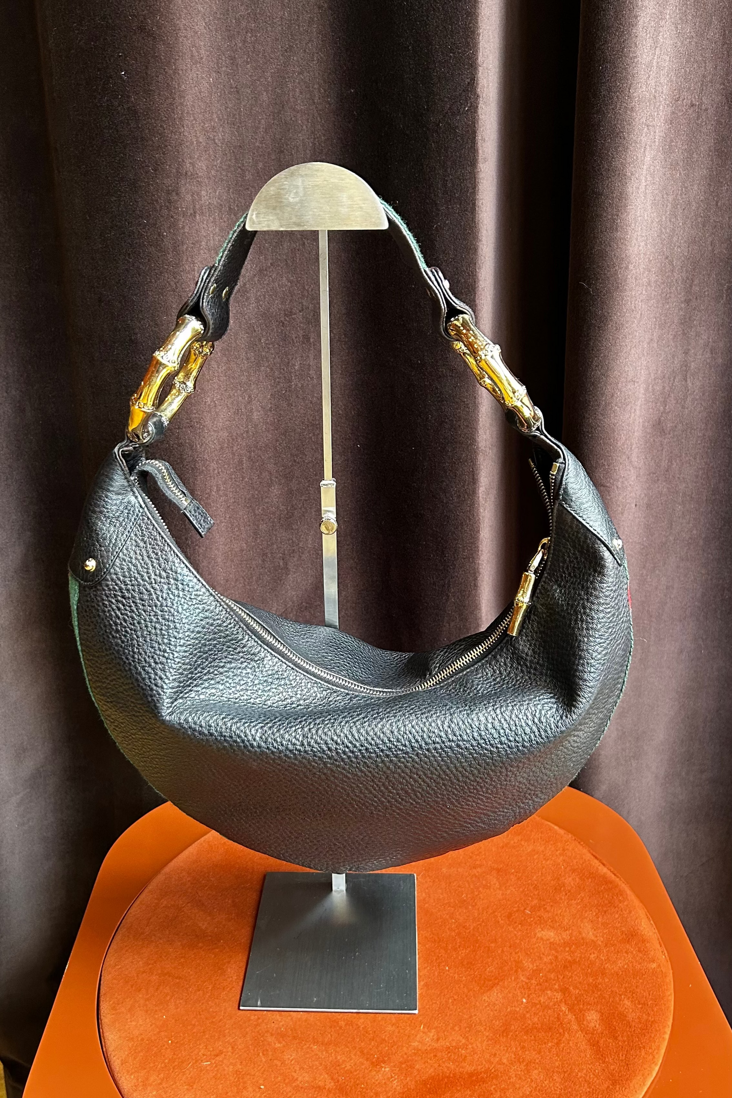 Vintage Gucci Hobo Bamboo ring Bag