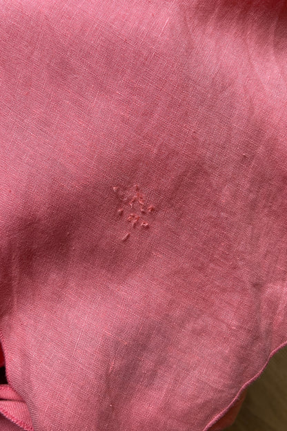 Vintage Renato Nucci Early 2000s Pink Linen Dress