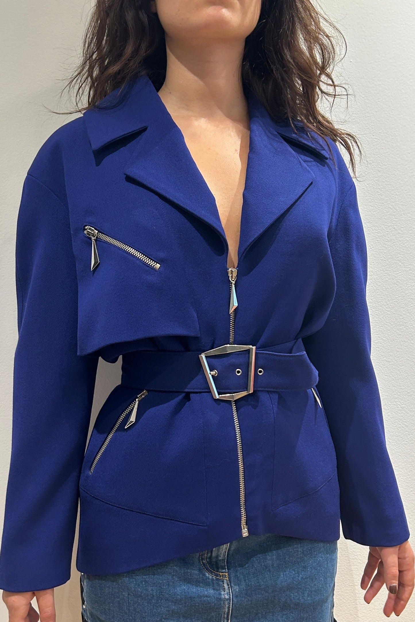 Thierry Mugler Blue Jacket