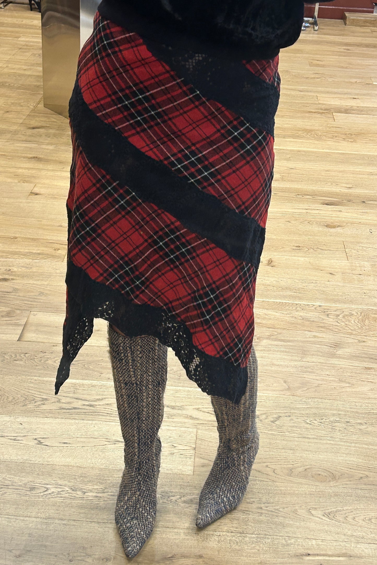 Jupe Tartan Agnès B