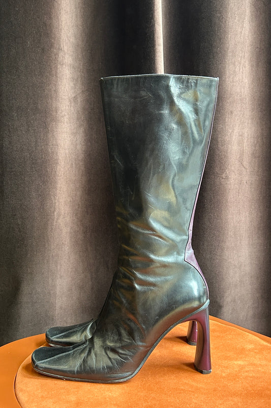 Leather Boots Giancarlo Paoli