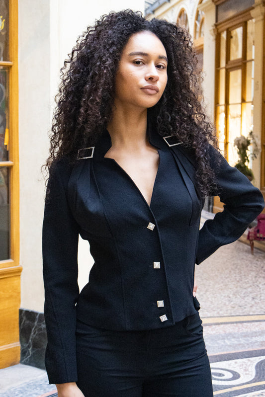 Vintage John Galliano Embellished Two-Piece Set