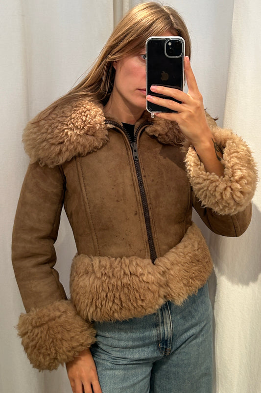 Manteau en mouton 70’s