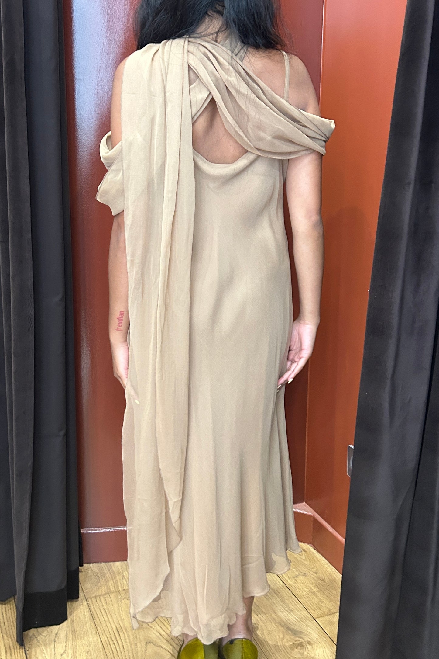 Renato Nucci Silk Midi Dress