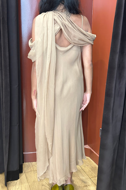 Renato Nucci Silk Midi Dress