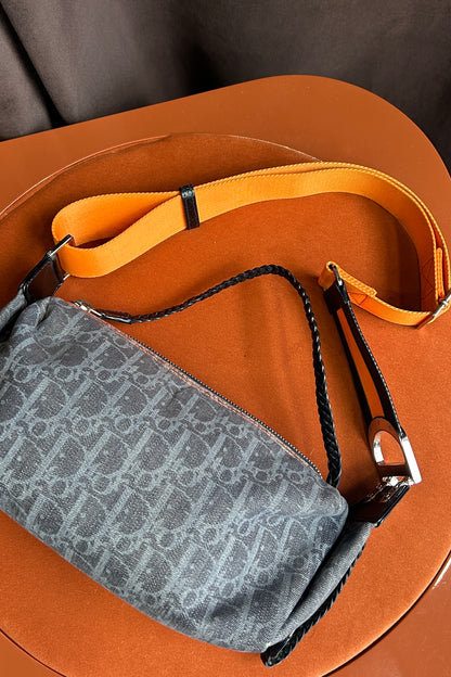 Christian Dior “Remove Before Flight” Trotter Saddle Bag – 2005-2006 by John Galliano