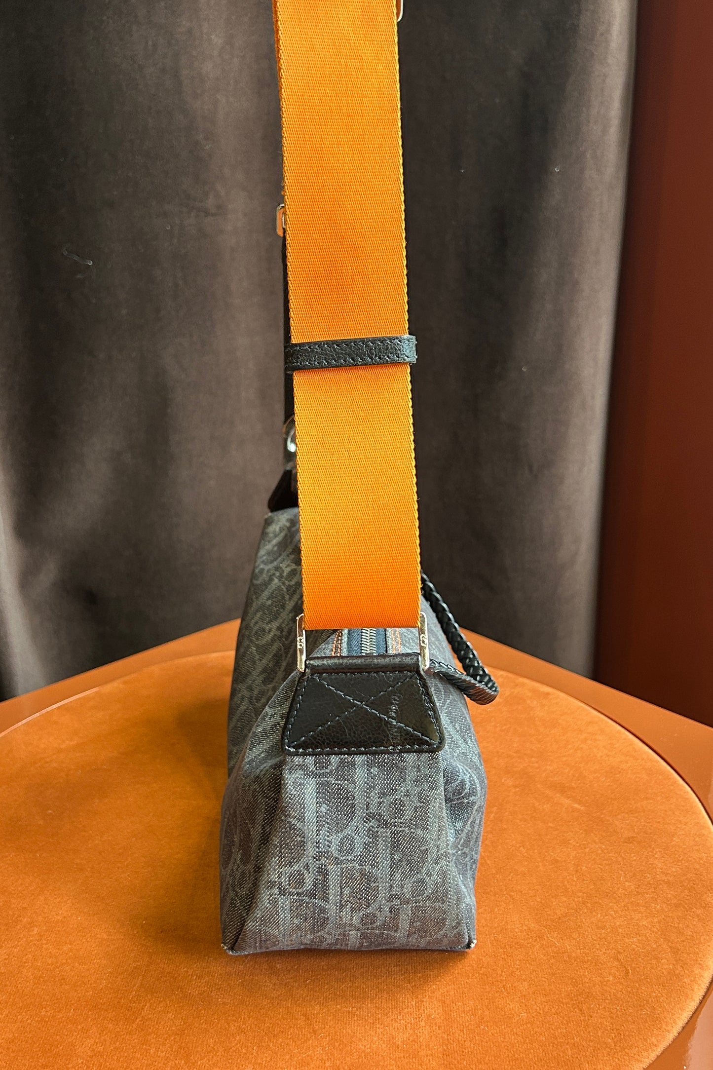 Christian Dior “Remove Before Flight” Trotter Saddle Bag – 2005-2006 by John Galliano