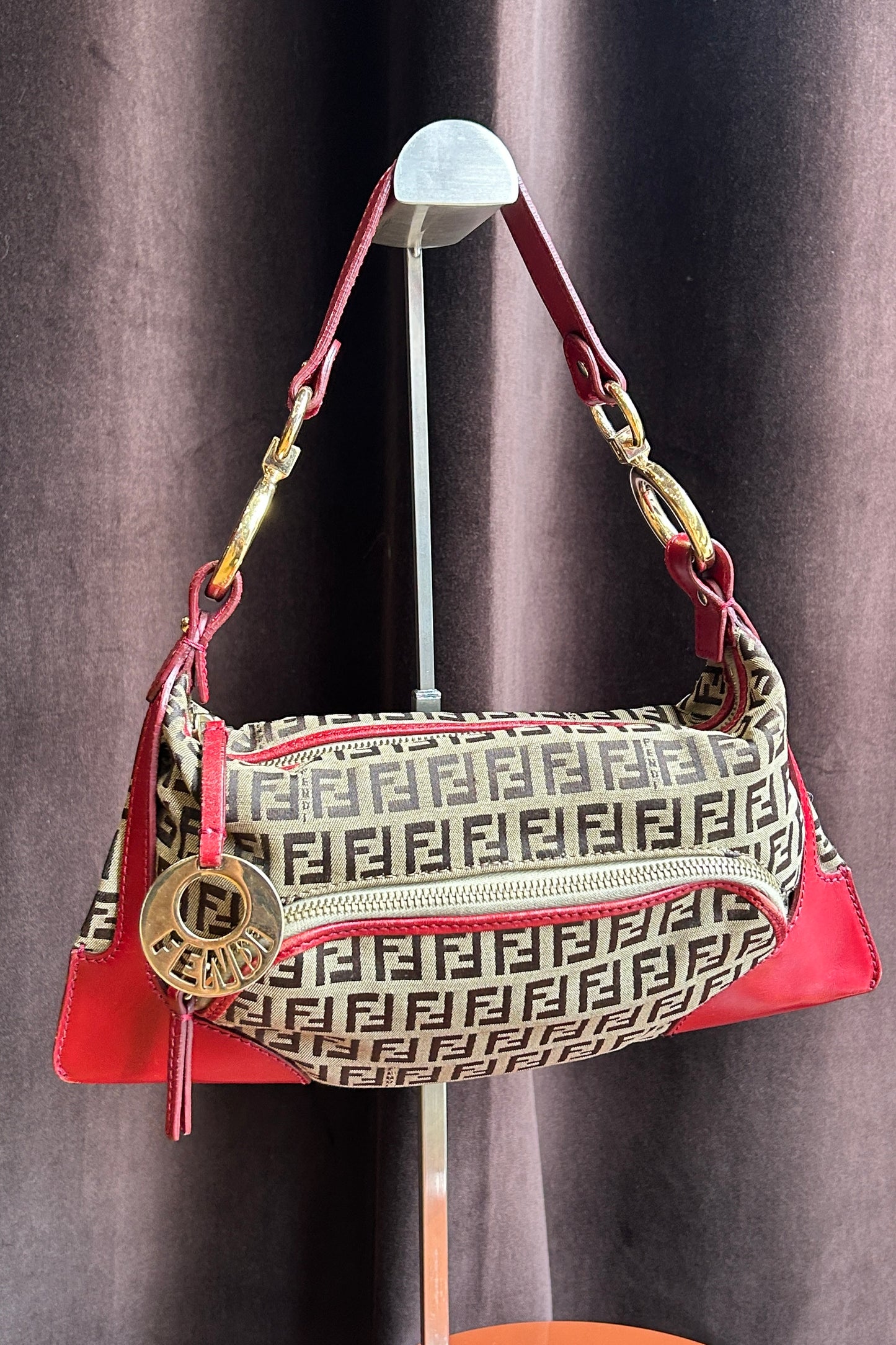 Vintage Zucchino Chef Pocket Hobo Fendi Bag