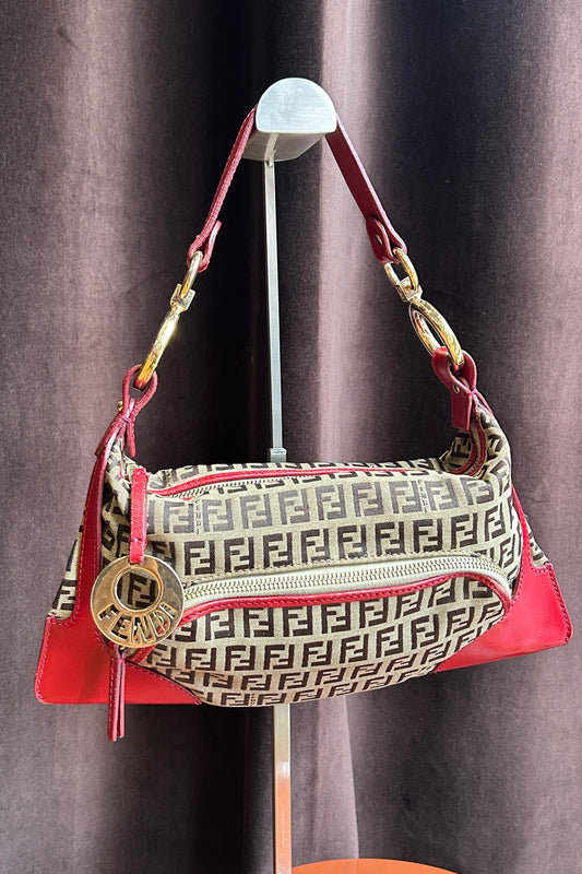 Vintage Zucchino Chef Pocket Hobo Fendi Bag