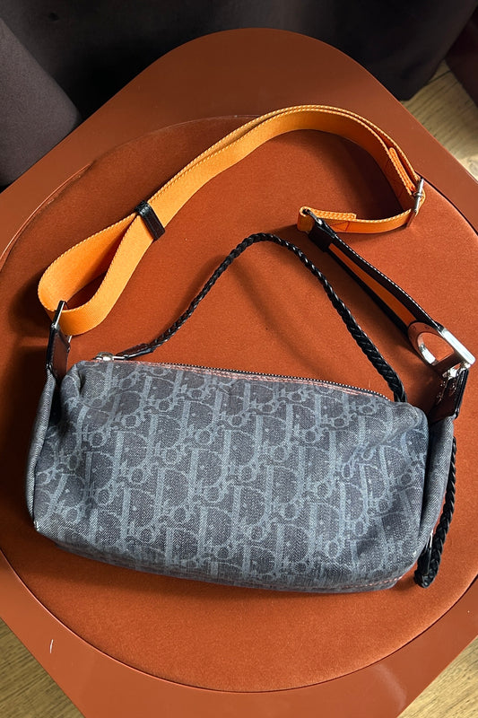 Christian Dior “Remove Before Flight” Trotter Saddle Bag – 2005-2006 by John Galliano
