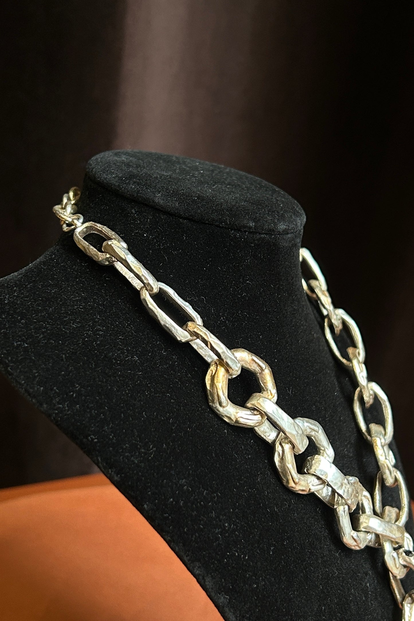 Dolce vita Silver-Tone Rhinestone Necklace