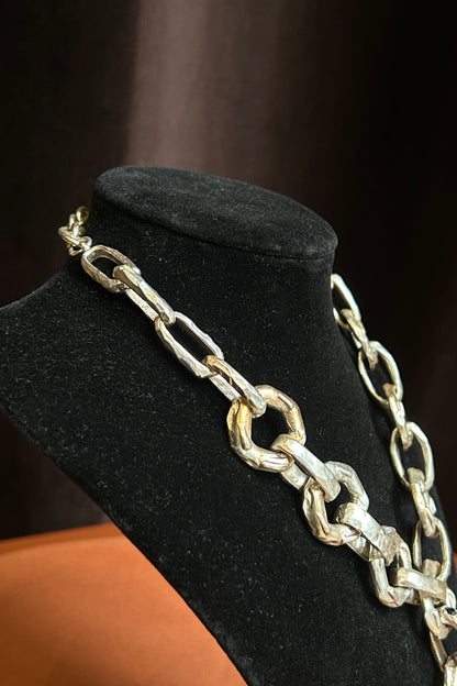 Dolce vita Silver-Tone Rhinestone Necklace