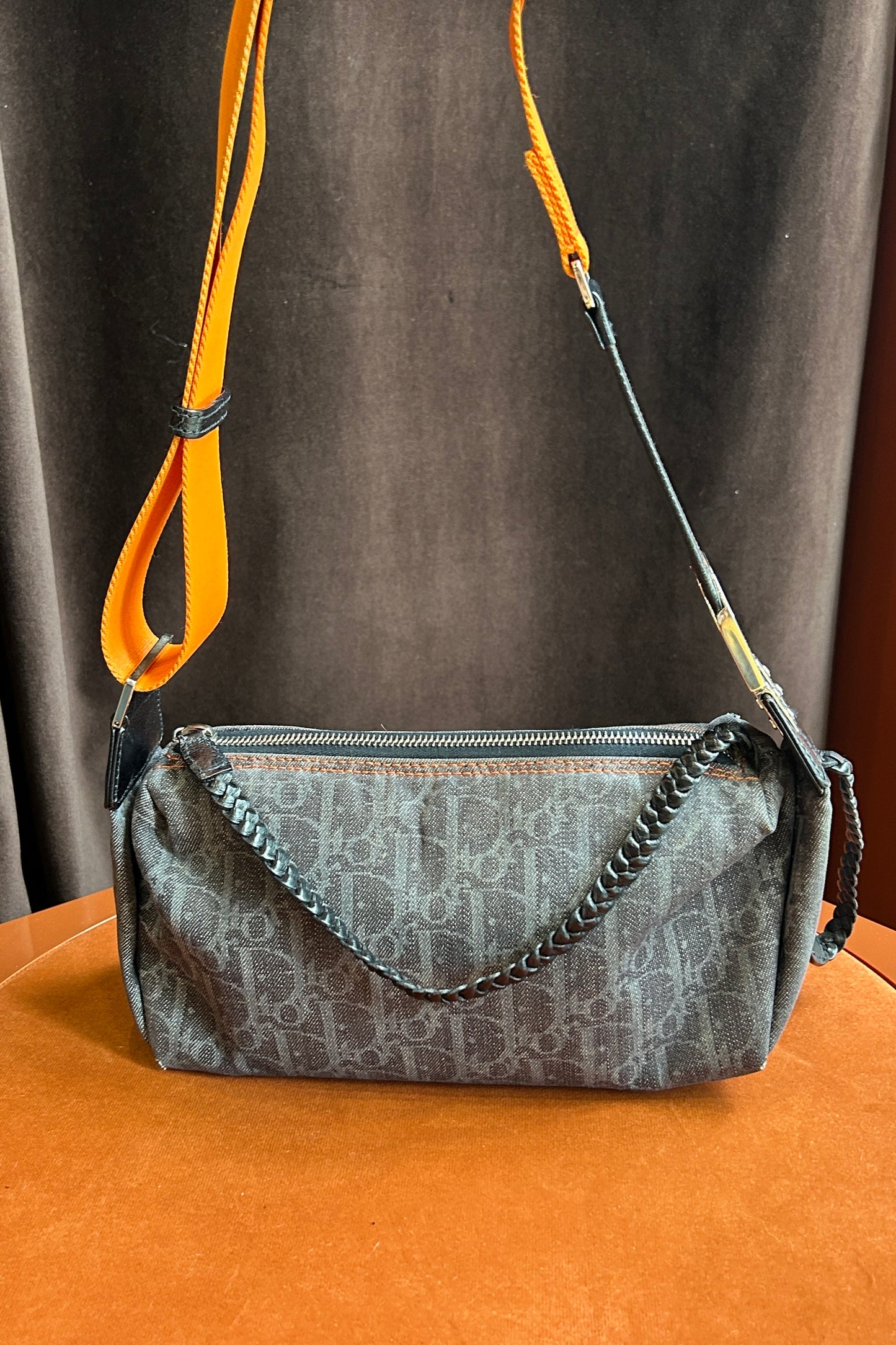 Christian Dior “Remove Before Flight” Trotter Saddle Bag – 2005-2006 by John Galliano
