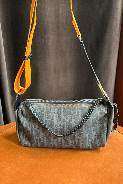 Christian Dior “Remove Before Flight” Trotter Saddle Bag – 2005-2006 by John Galliano