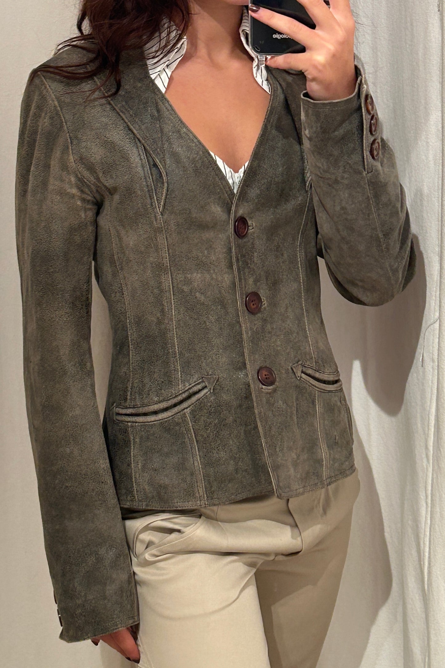 Veste en cuir Mac Douglas