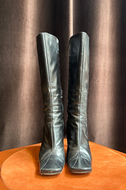 Leather Boots Giancarlo Paoli