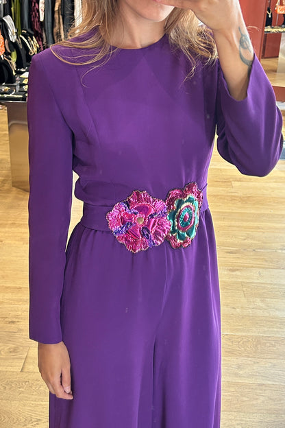 Violet Jumpsuit Miss Dior, 1970s