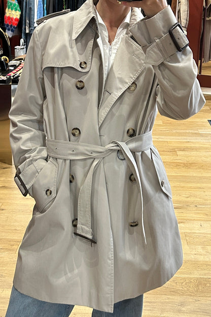 Vintage Burberry Classic Beige Trench Coat