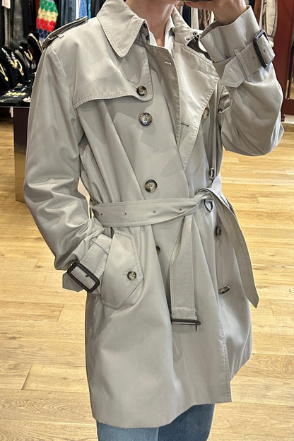 Vintage Burberry Classic Beige Trench Coat