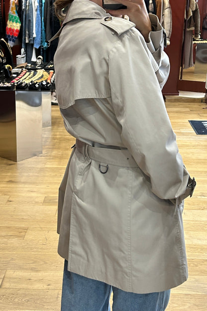 Vintage Burberry Classic Beige Trench Coat