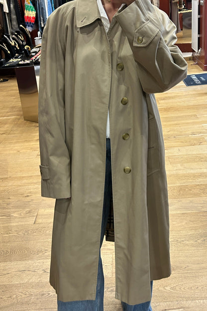 Vintage Classic Long Trench Coat – Burberry
