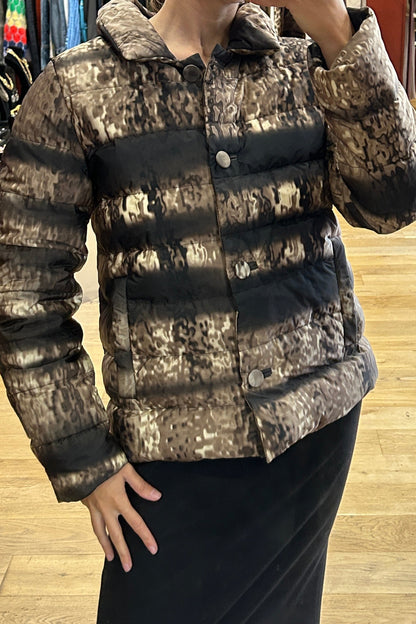 Vintage Printed Puffer Jacket – Prada
