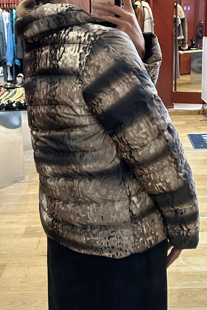 Vintage Printed Puffer Jacket – Prada