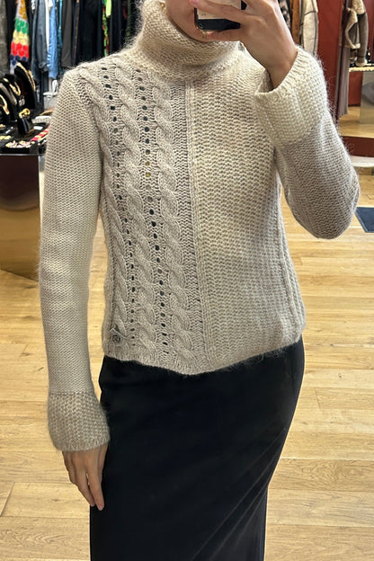 Vintage Cavalli Jeans Mohair Turtleneck Sweater