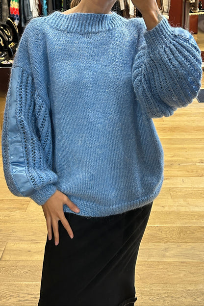 Vintage Hand-Knit Mohair Sweater