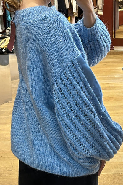 Vintage Hand-Knit Mohair Sweater