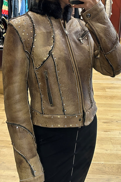 Vintage Shearling Jacket – 2000s