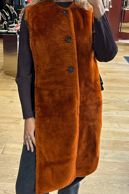 Vintage Reversible Celine Coat by Hedi Slimane