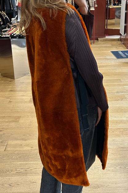 Vintage Reversible Celine Coat by Hedi Slimane