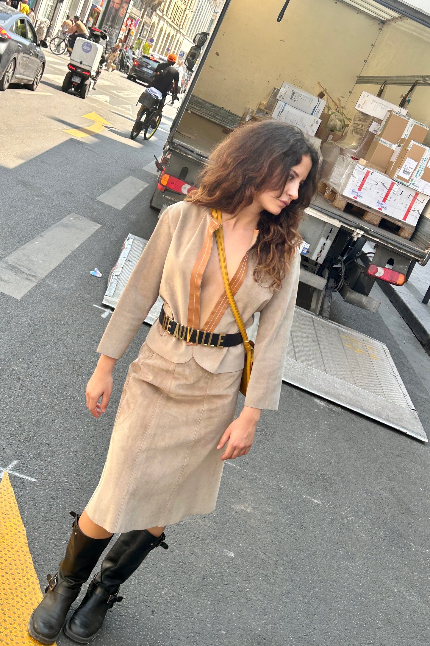 Runway Suede Set – Miu Miu 2004