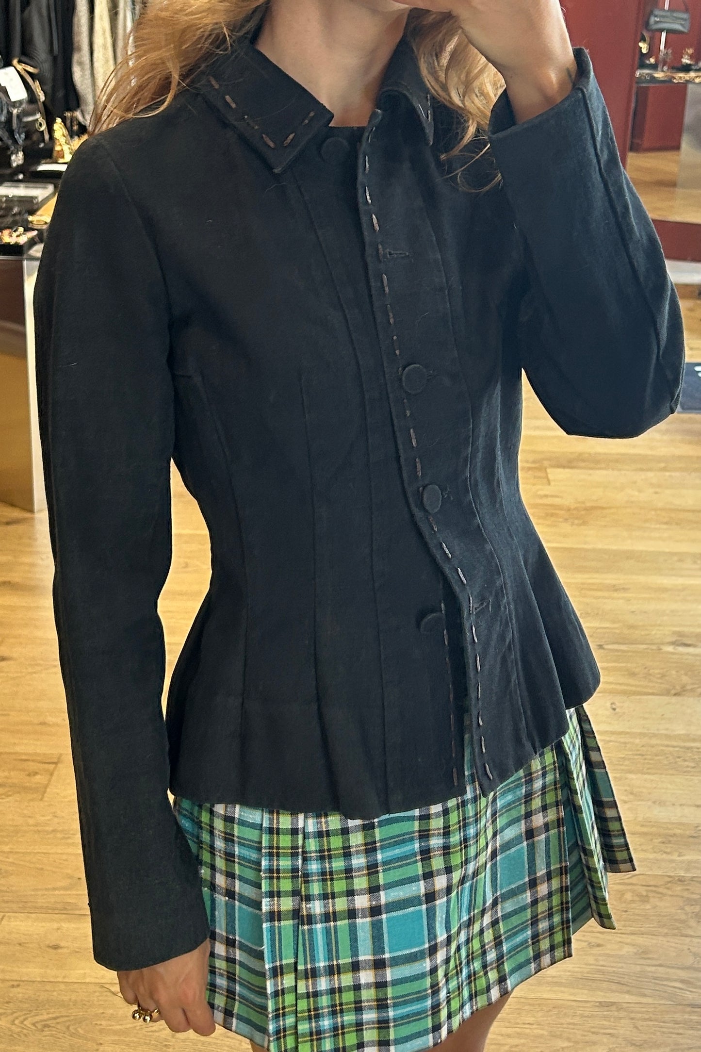 Kenzo Jeans Fitted Jacket – Early 2000s