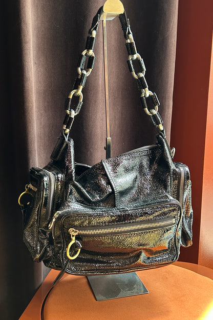 Vintage Chloé Betty Patent Leather Shoulder Bag