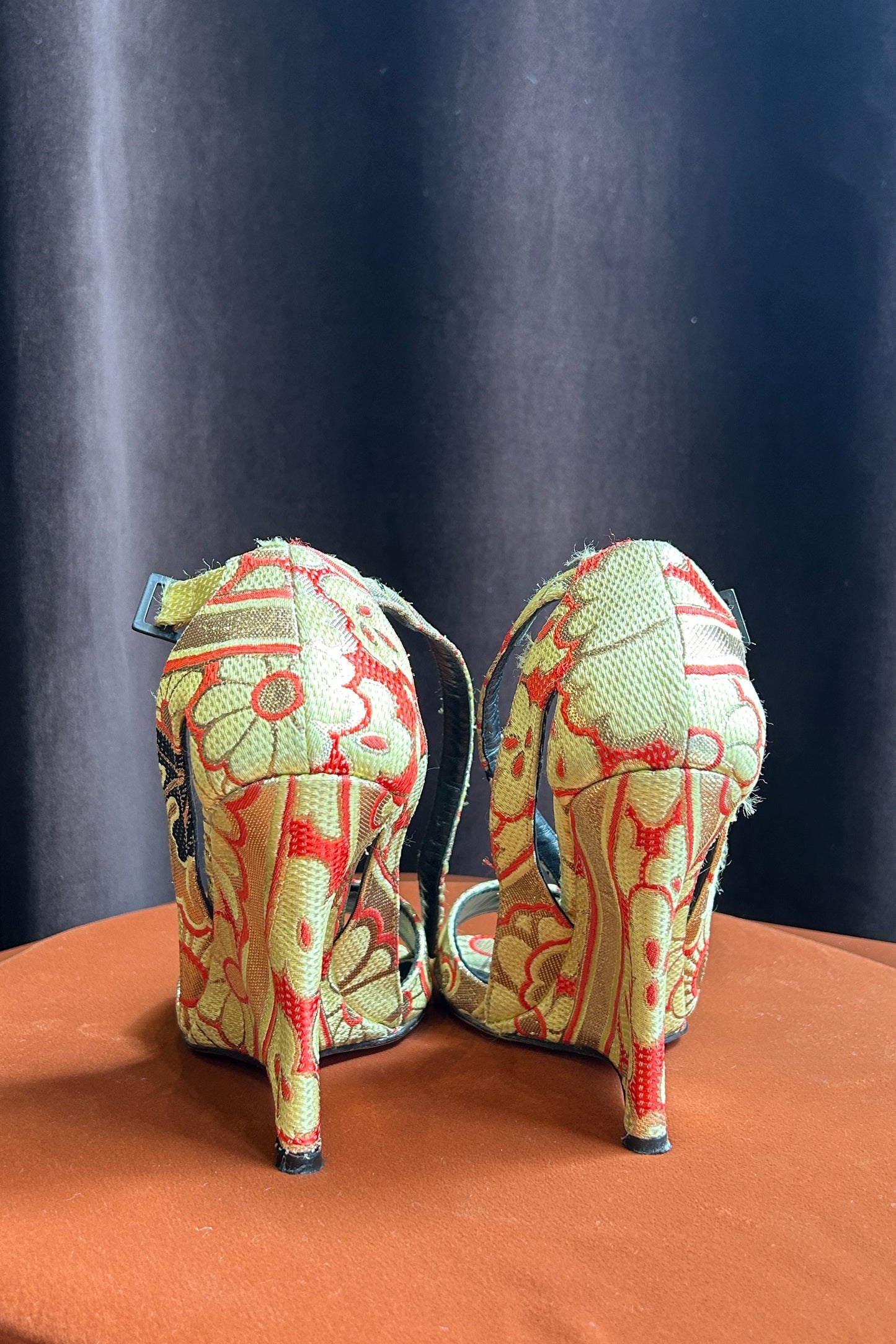 1990s – Vintage Krizia Baroque Wedge Heels