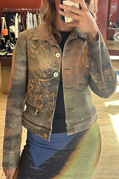 Christian Llinares Printed Stretch Jacket