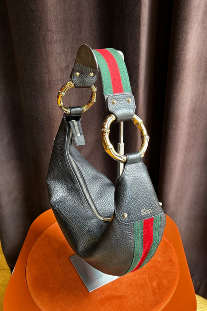 Vintage Gucci Hobo Bamboo ring Bag