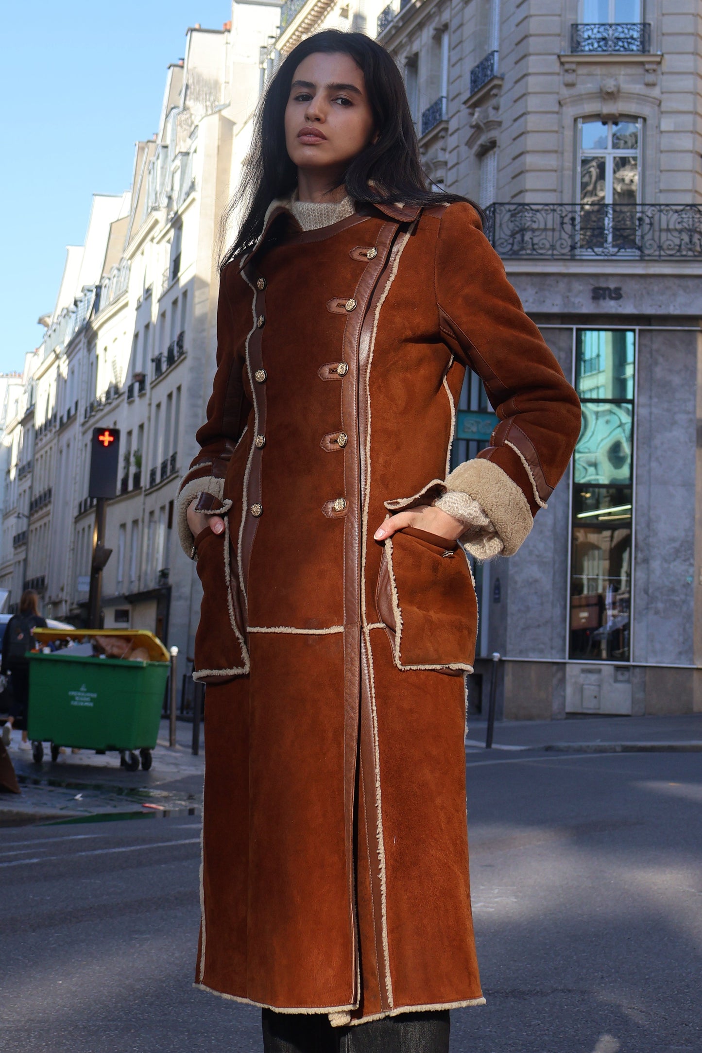 Dolce Gabbana Shearling coat