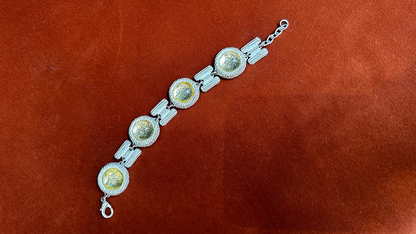 Vintage Silver-Tone Bracelet Dolce Vita