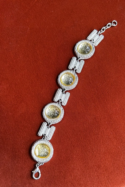 Vintage Silver-Tone Bracelet Dolce Vita
